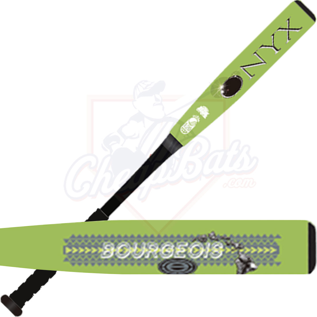 2021 Onyx Bourgeois Slowpitch Softball Bat End Loaded USSSA