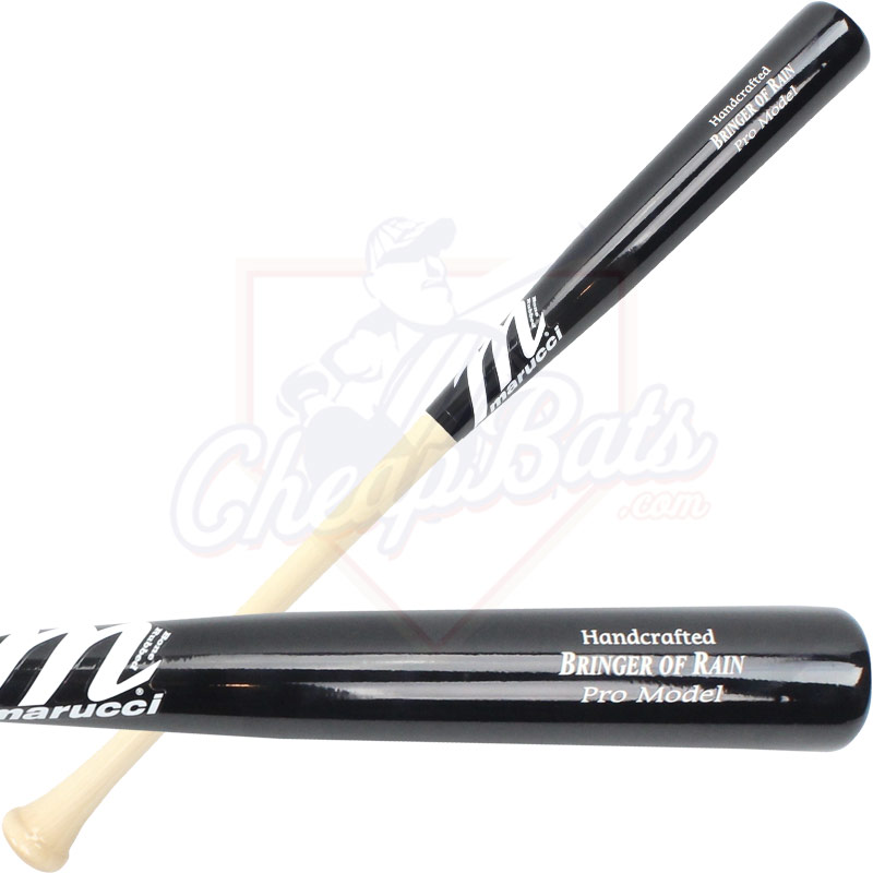 Marucci Josh Donaldson \"Bringer of Rain\" Pro Model Maple Wood Baseball Bat MVEIBOR-N/BK