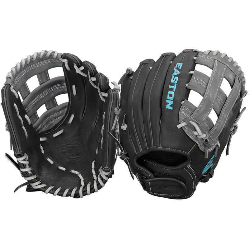 Easton Core Pro Fastpitch Softball Glove 12.25\" COREFP1225BKGY