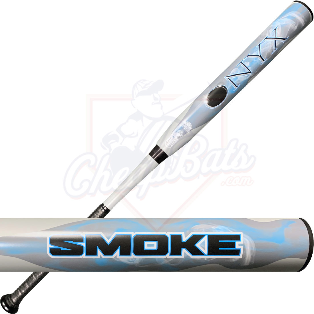 2020 Onyx Gray Smoke Modulus Slowpitch Softball Bat End Loaded USSSA
