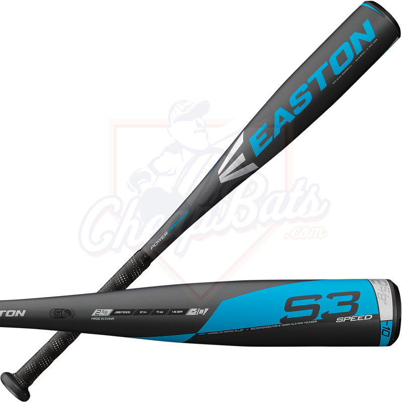 2017 Easton S3 Junior Big Barrel Baseball Bat -10oz JBB17S310