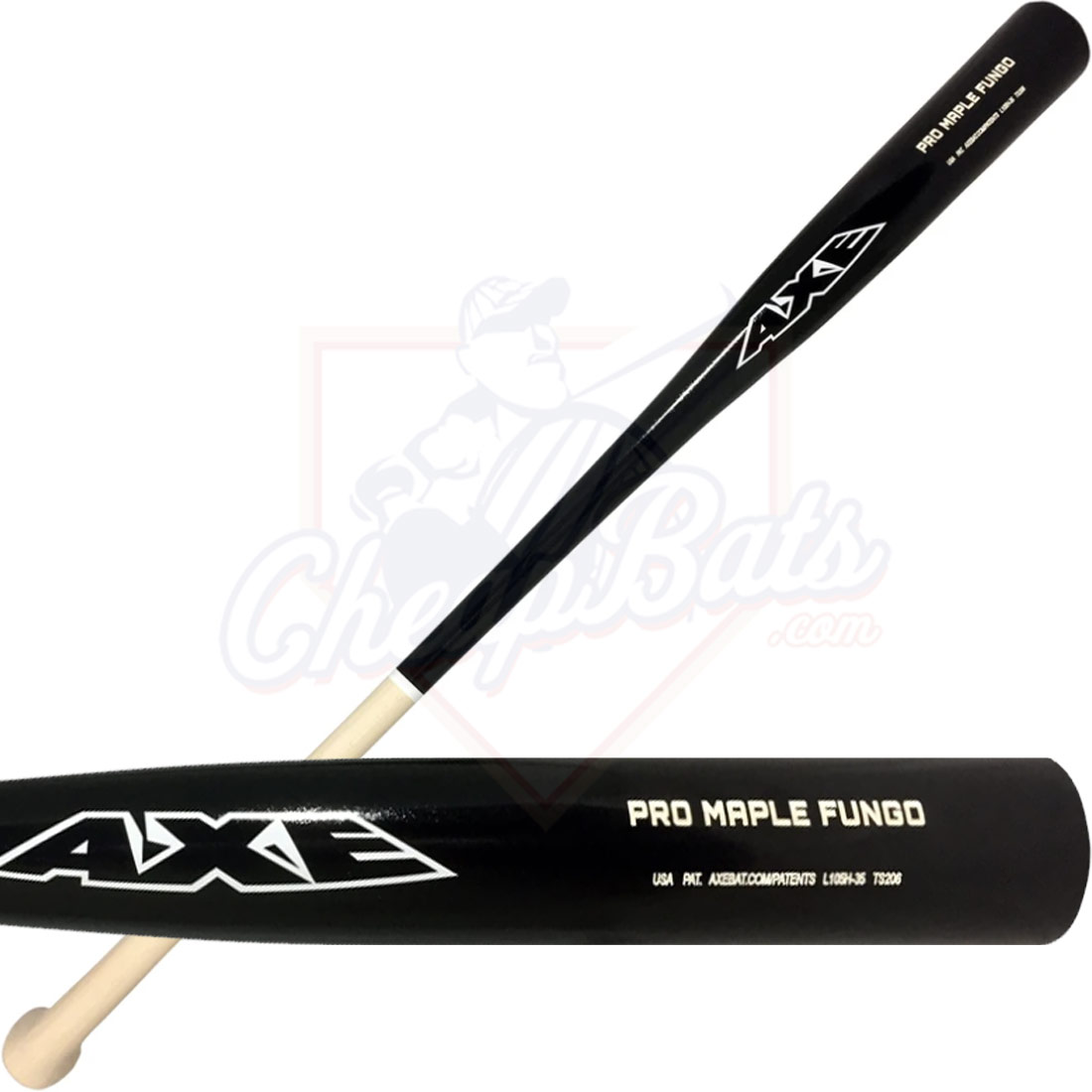 Axe Fungo Maple Wood Bat L105H