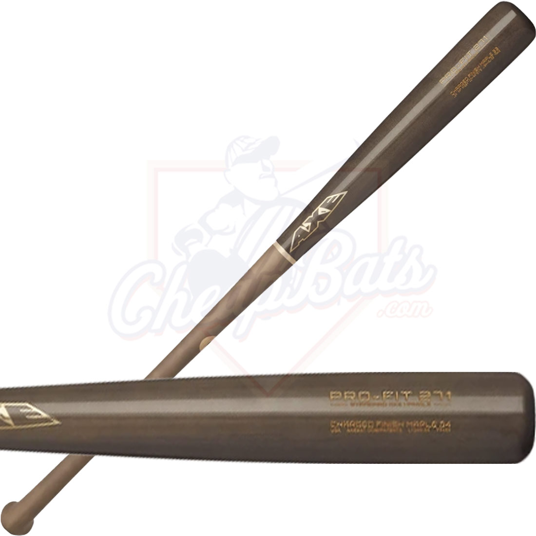 Axe Pro-Fit 271 Maple Wood Baseball Bat L124H-BJ