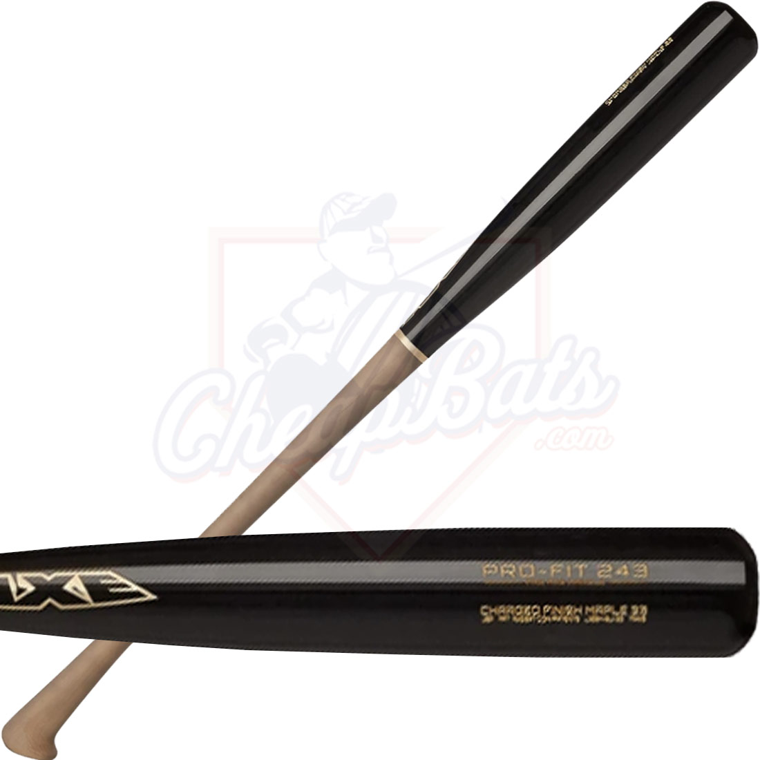Axe Pro-Fit 243 Maple Wood Baseball Bat L125H-BJ