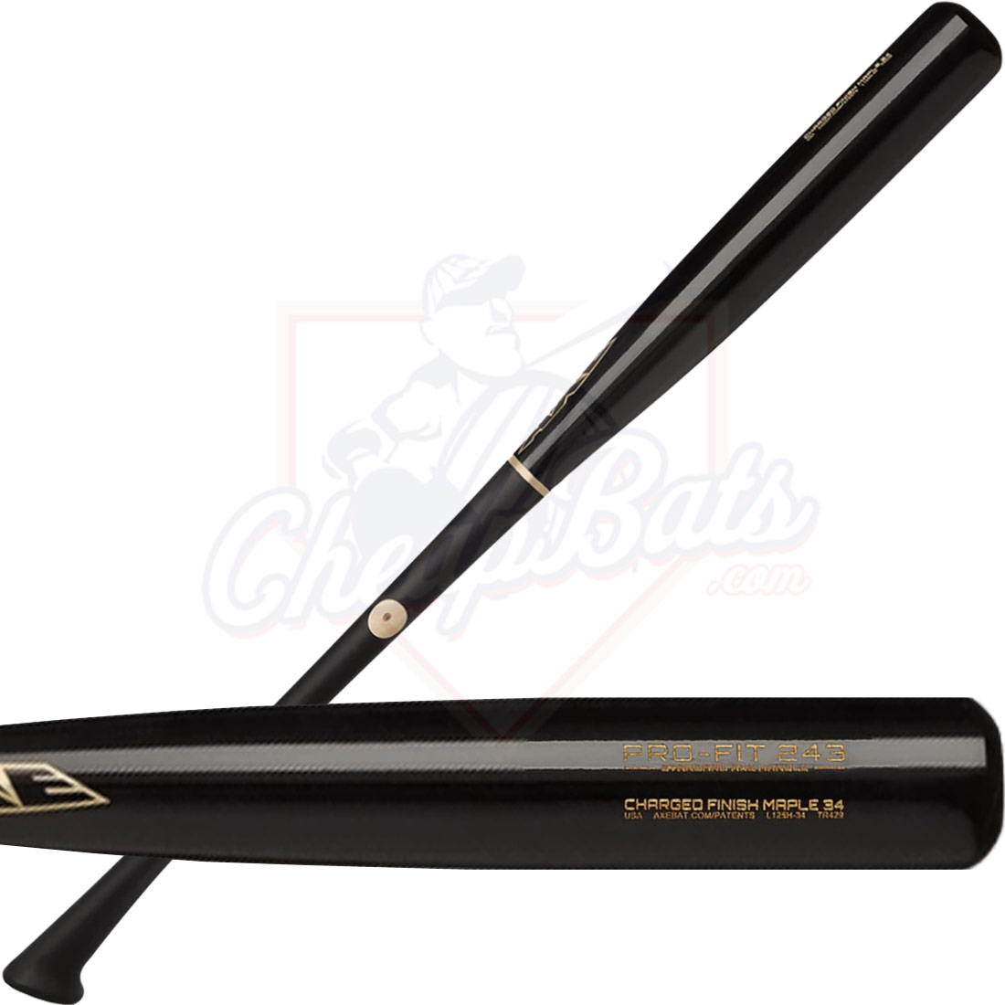 Axe Pro-Fit 243 Maple Wood Baseball Bat L125H
