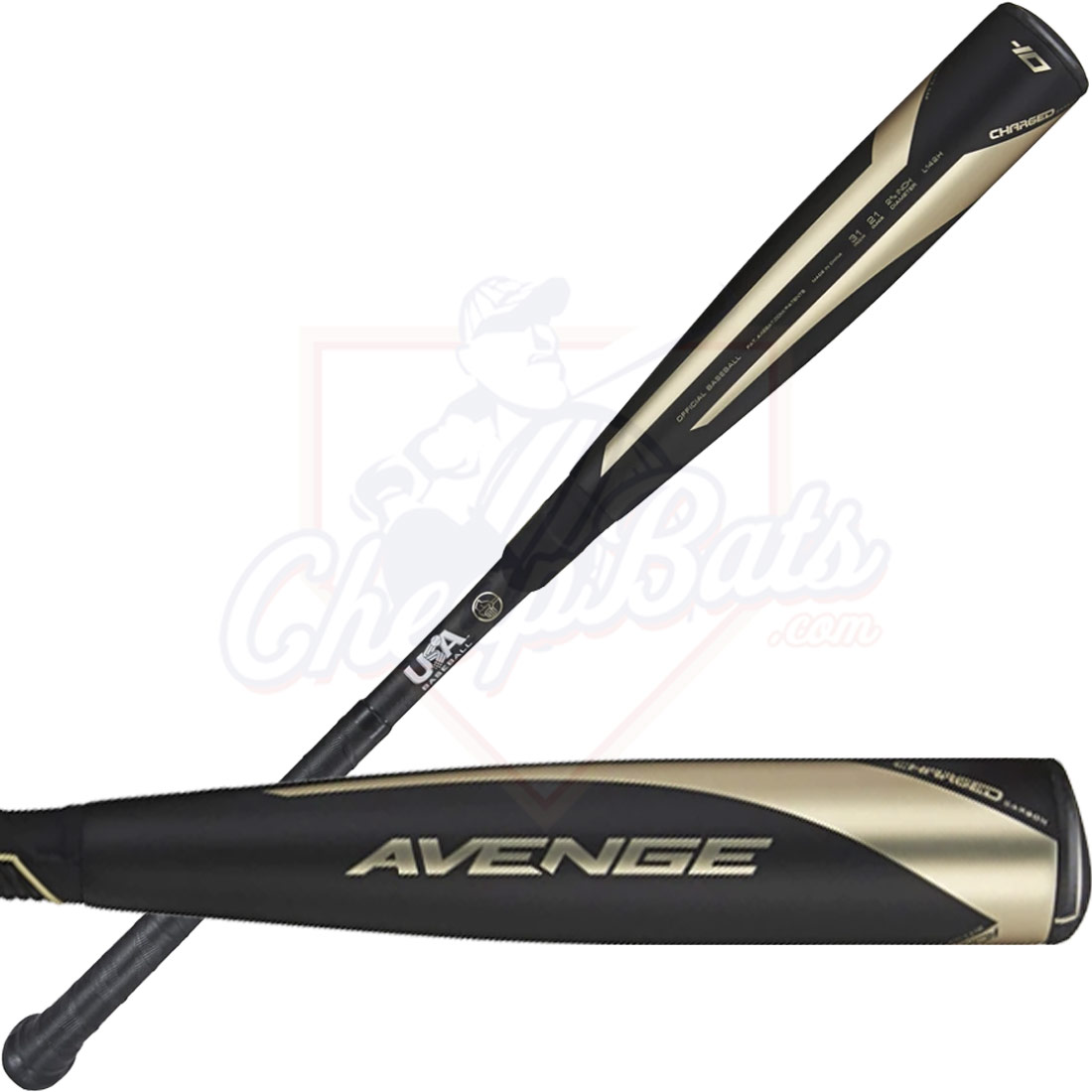 2020 Axe Avenge Youth USA Baseball Bat -10oz L142H