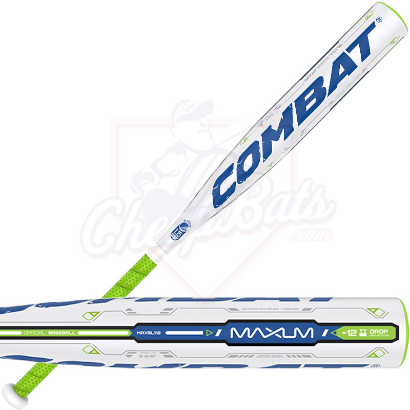 2016 Combat MAXUM Youth Big Barrel Baseball Bat -12oz MAXSL112