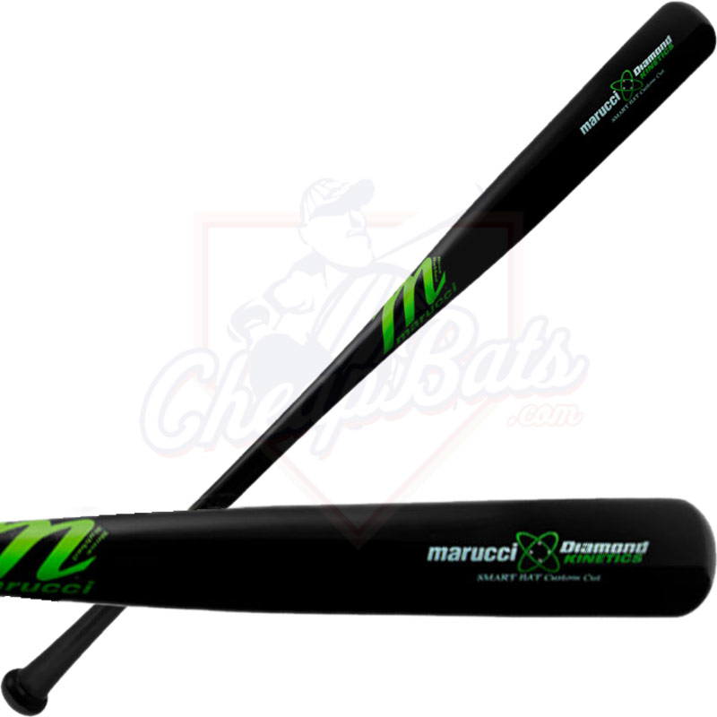 Marucci Smart Bat Wood Baseball Bat Black (NO SENSOR) MDKVSMART-BK