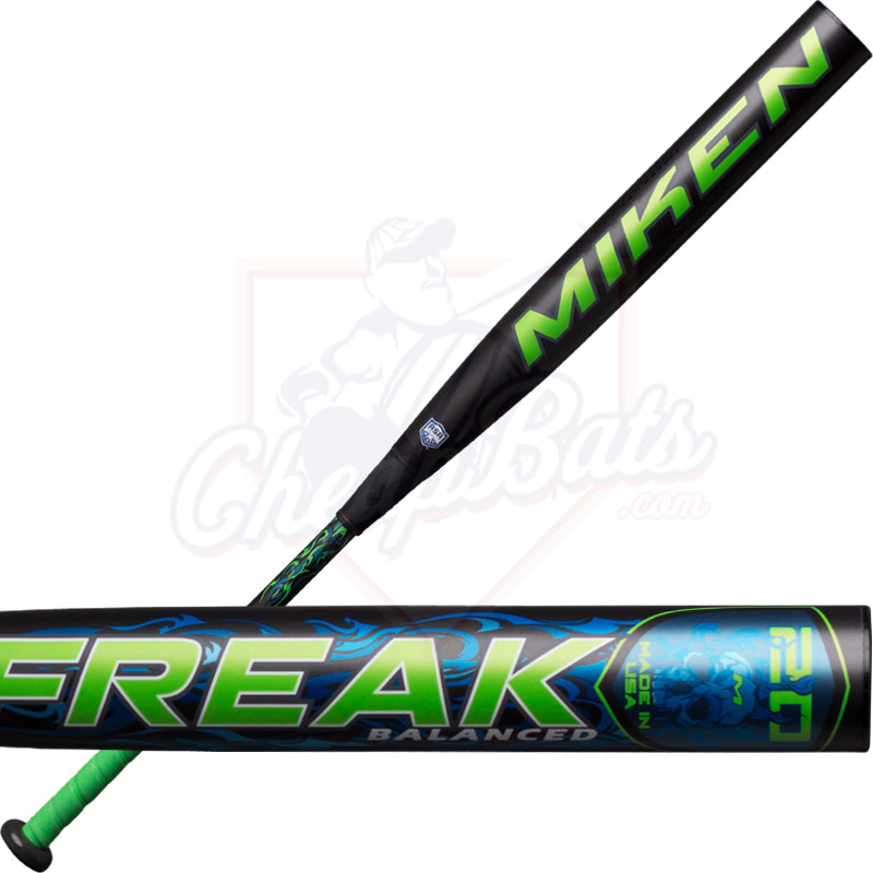 2018 Miken Freak 20th Anniversary Slowpitch Softball Bat Balanced ASA MF20BA