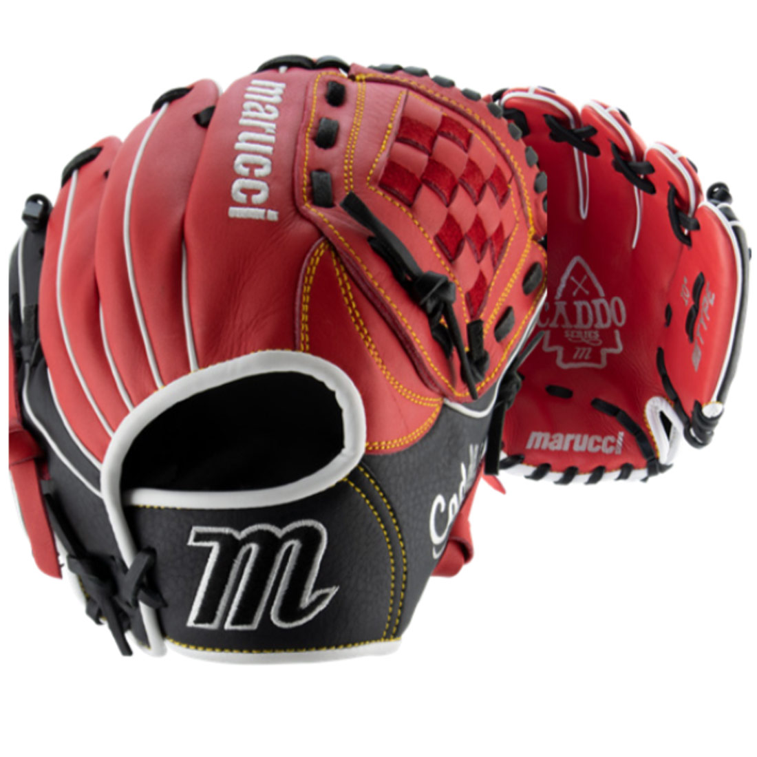 Marucci Caddo Series Youth Baseball Glove 10\" MFG2CD1000-R/BK