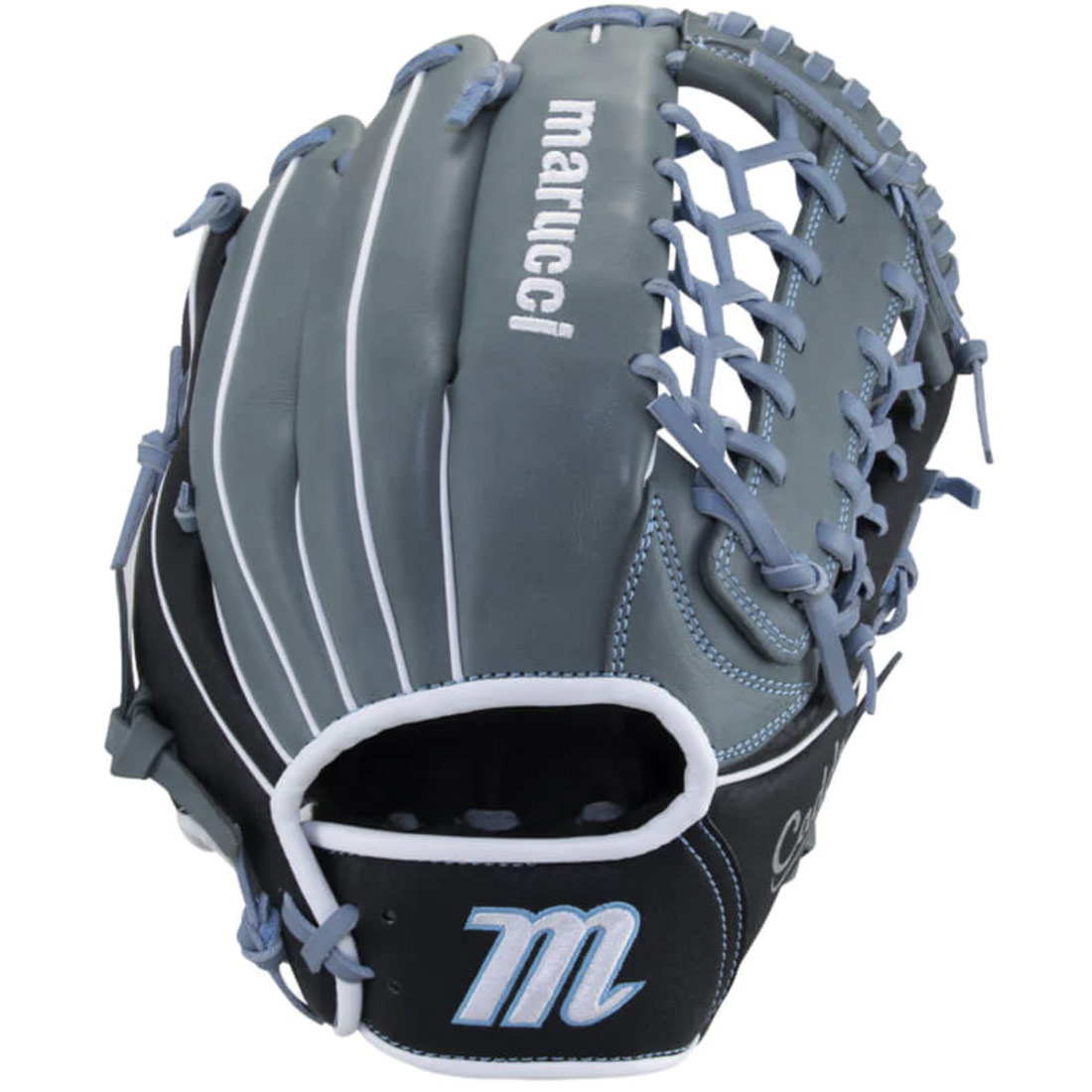 Marucci Caddo Fastpitch Softball Glove 12\" MFGCDFP1200-GY/CB