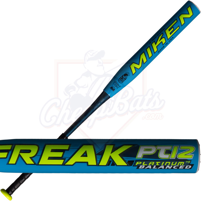 2017 Miken Freak Platinum Slowpitch Softball Bat Balanced USSSA MFPT12