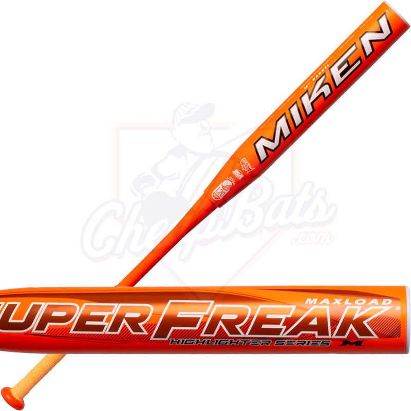 2020 Miken Super Freak Highlighter Slowpitch Softball Bat Maxload USSSA MHS12U