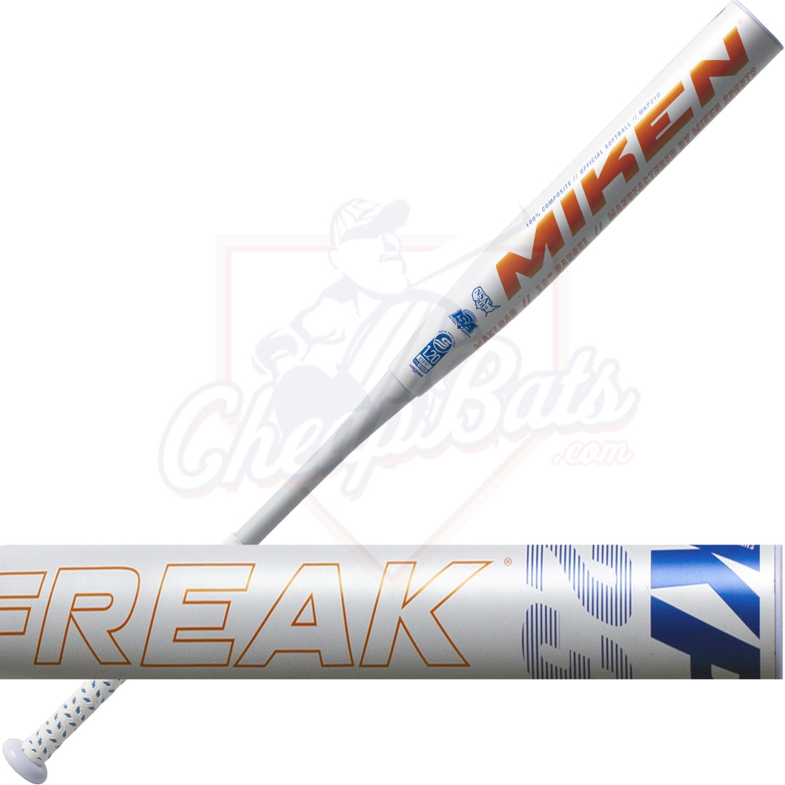 2021 Miken Freak 23 Slowpitch Softball Bat Maxload USSSA MKP21U