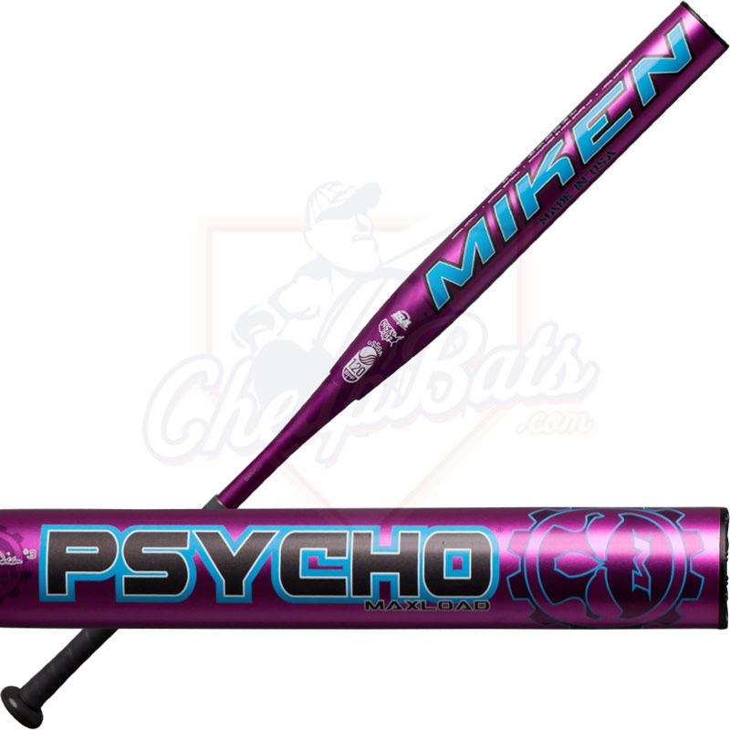 2018 Miken Psycho Slowpitch Softball Bat Maxload USSSA MPDILU
