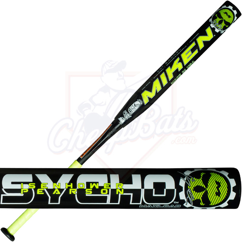 2017 Miken Psycho Izzy/Pearson Slowpitch Softball Bat Maxload USSSA MPSY2U