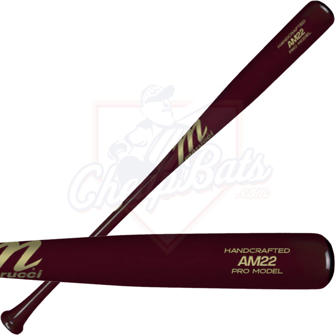 Marucci Andrew McCutchen Pro Model Maple Wood Baseball Bat MVE2AM22-CH