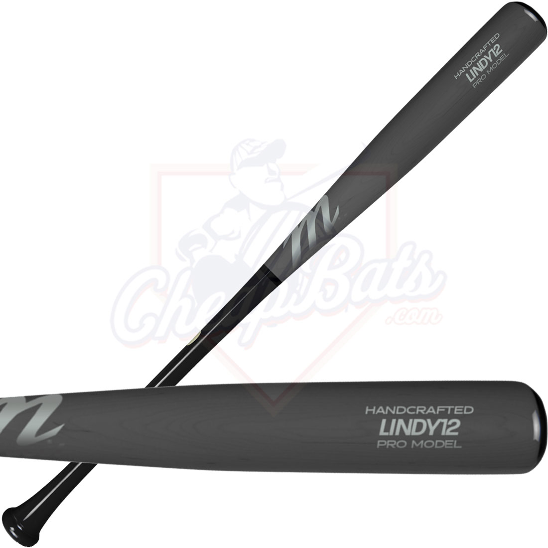 Marucci Francisco Lindor Pro Model Maple Wood Baseball Bat MVE2LINDY12-BK/SM