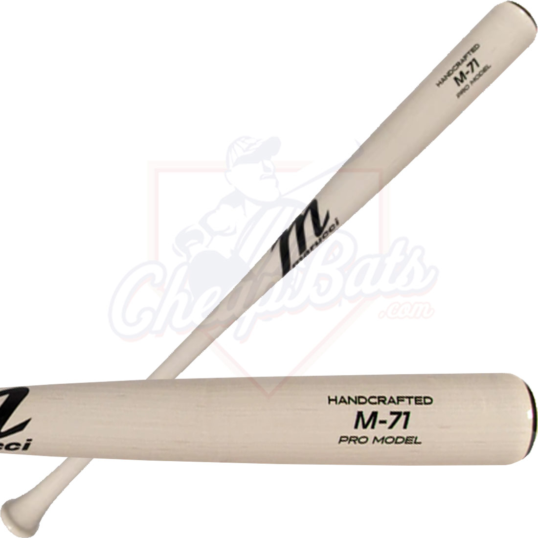 Marucci M-71 Pro Model Maple Wood Baseball Bat MVE2M71-WW