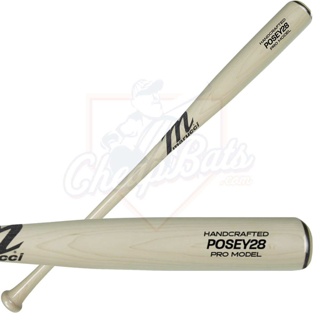 Marucci Buster Posey Pro Model Maple Wood Baseball Bat MVE2POSEY28-WW