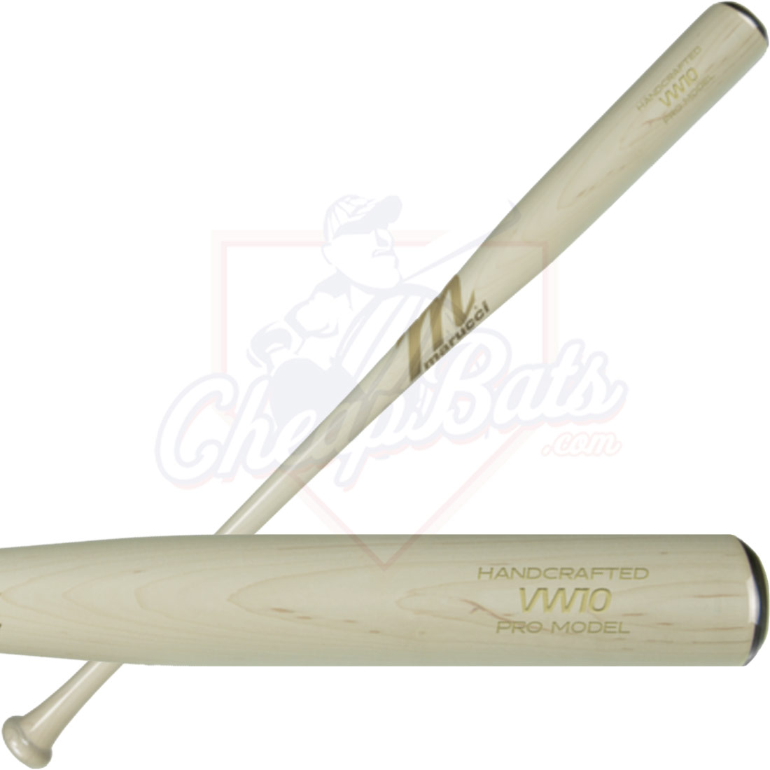 Marucci Vernon Wells Pro Model Maple Wood Baseball Bat MVE2VW10-WW/GD