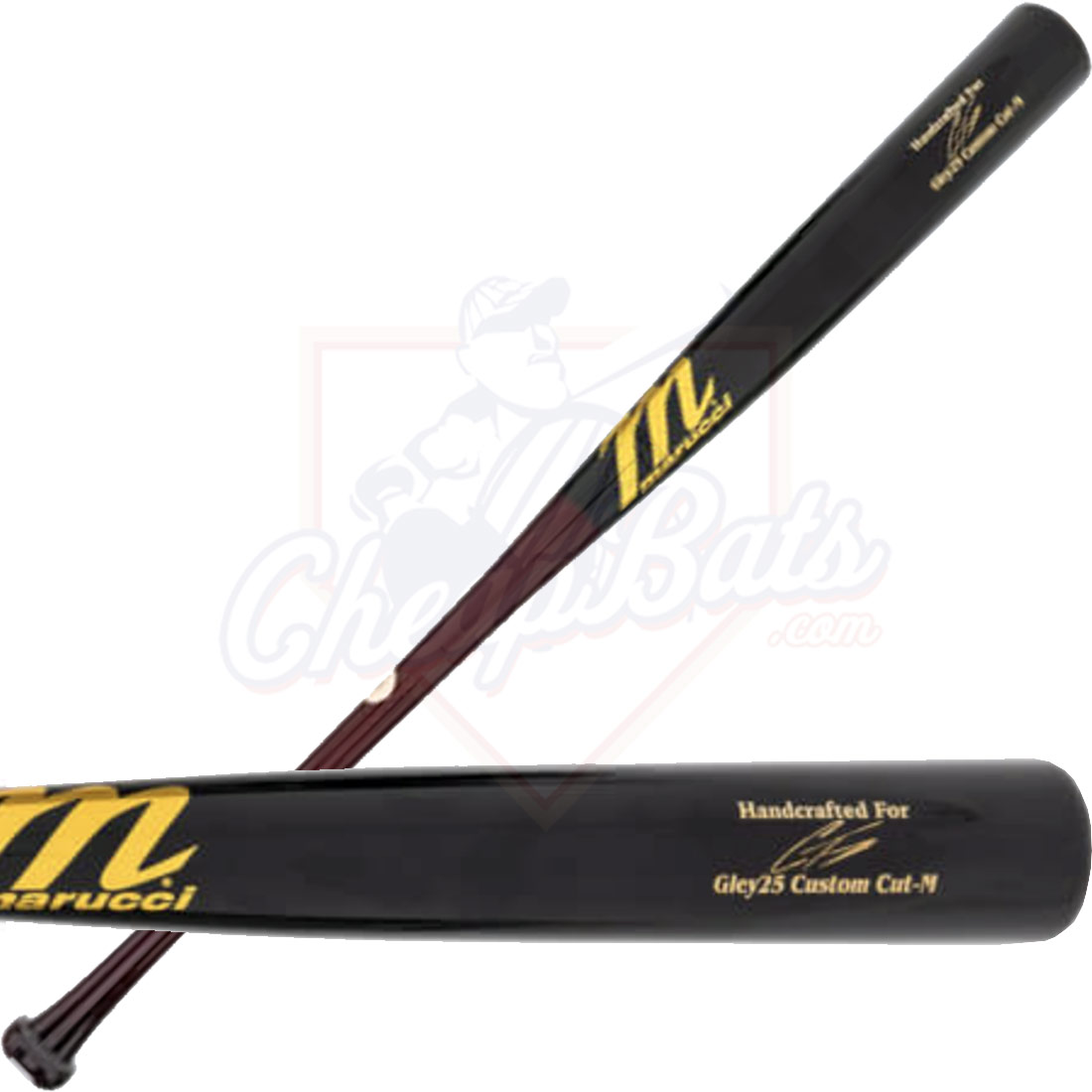 Marucci Gleyber Torres Pro Model Maple Wood Baseball Bat MVE3GLEY25-CH/BK