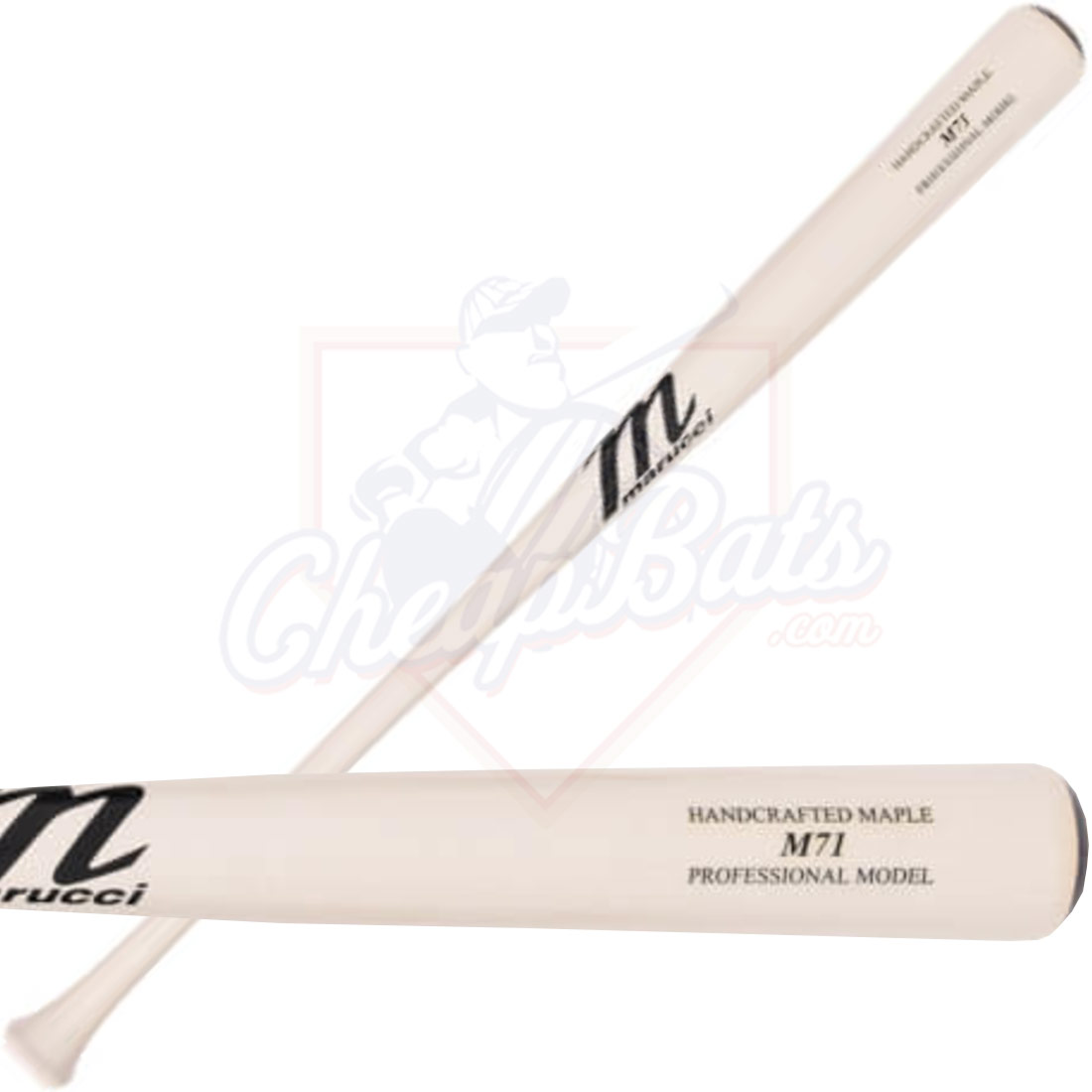 Marucci M-71 Pro Model Maple Wood Baseball Bat MVE3M71-WW