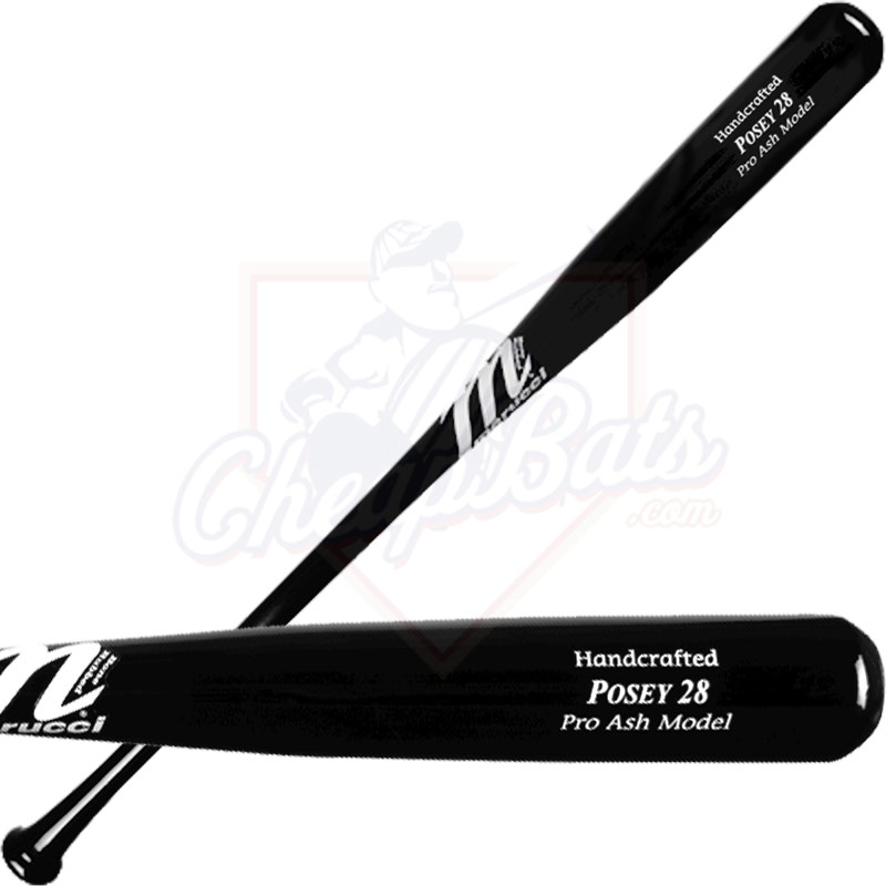 Marucci Buster Posey Pro Model Ash Wood Baseball Bat MVEAPOSEY28-BK
