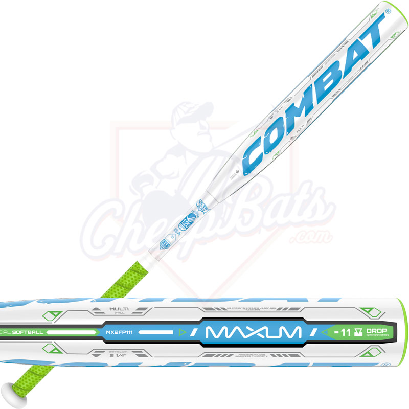2016 Combat Maxum Two-Piece Fastpitch Softball Bat -11oz MX2FP111