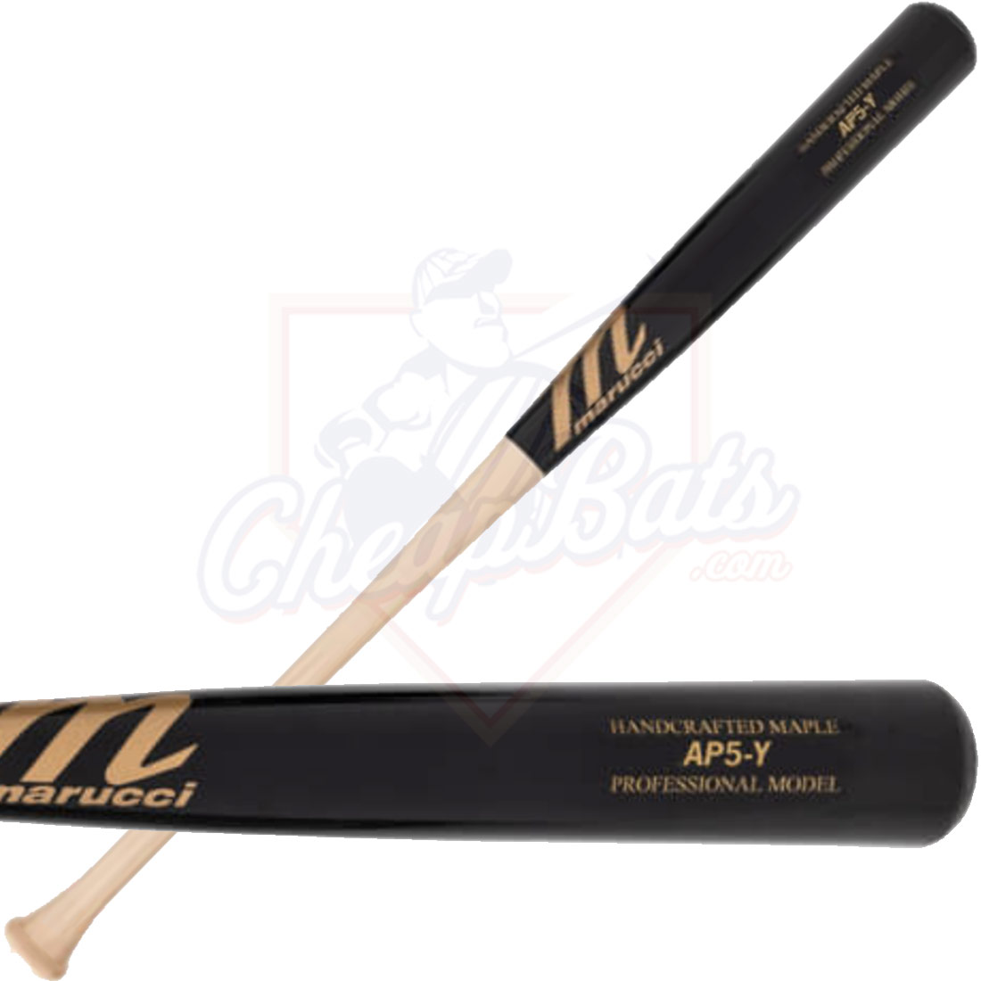 Marucci AP5 Youth Maple Wood Baseball Bat MYVE3AP5-N/BK