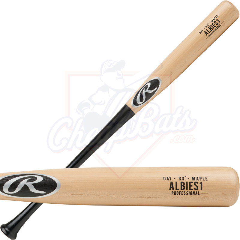 Rawlings Ozzie Albies Pro Label Maple Wood Baseball Bat OA1PL