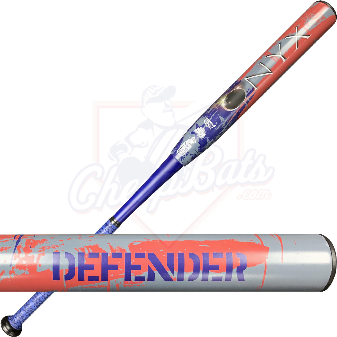 2020 Onyx Defender Slowpitch Softball Bat End Loaded USSSA (Two Piece)