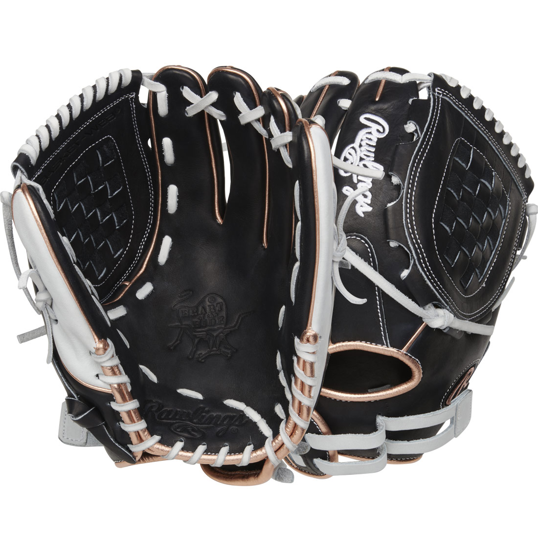 Rawlings Heart of the Hide Fastpitch Softball Glove 12\" PRO120SB-3BRG