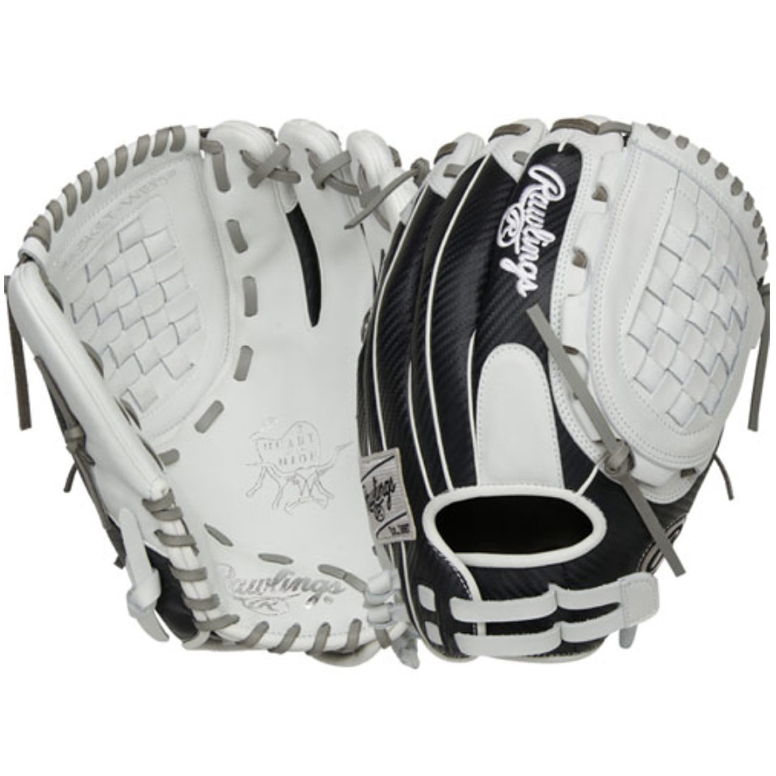 Rawlings Heart of the Hide Fastpitch Softball Glove 12.5\" PRO125SB-3WCF