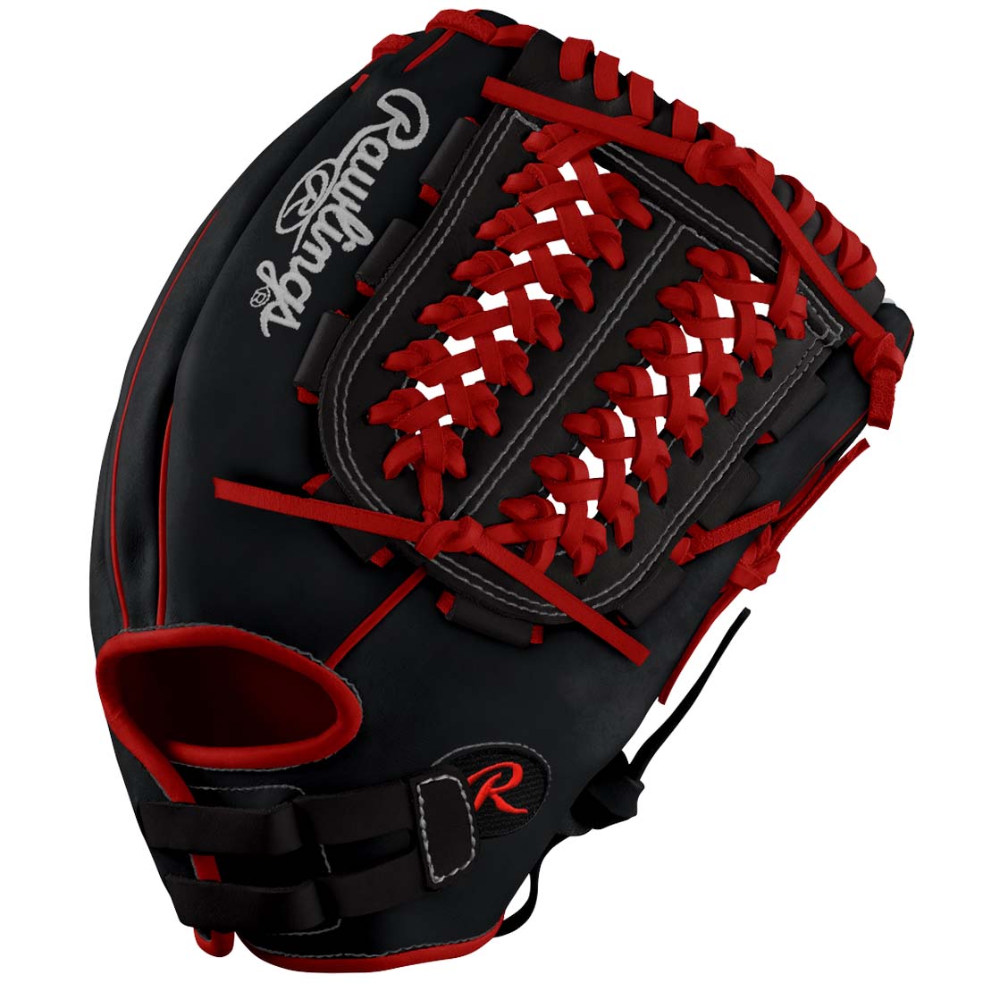 Rawlings Heart of the Hide Softball Glove 13\" PRO130SB-BK/RD