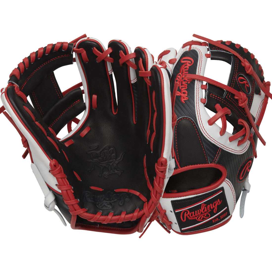 Rawlings Heart of the Hide Hyper Shell Baseball Glove 11.5\" PRO204-2BSCF