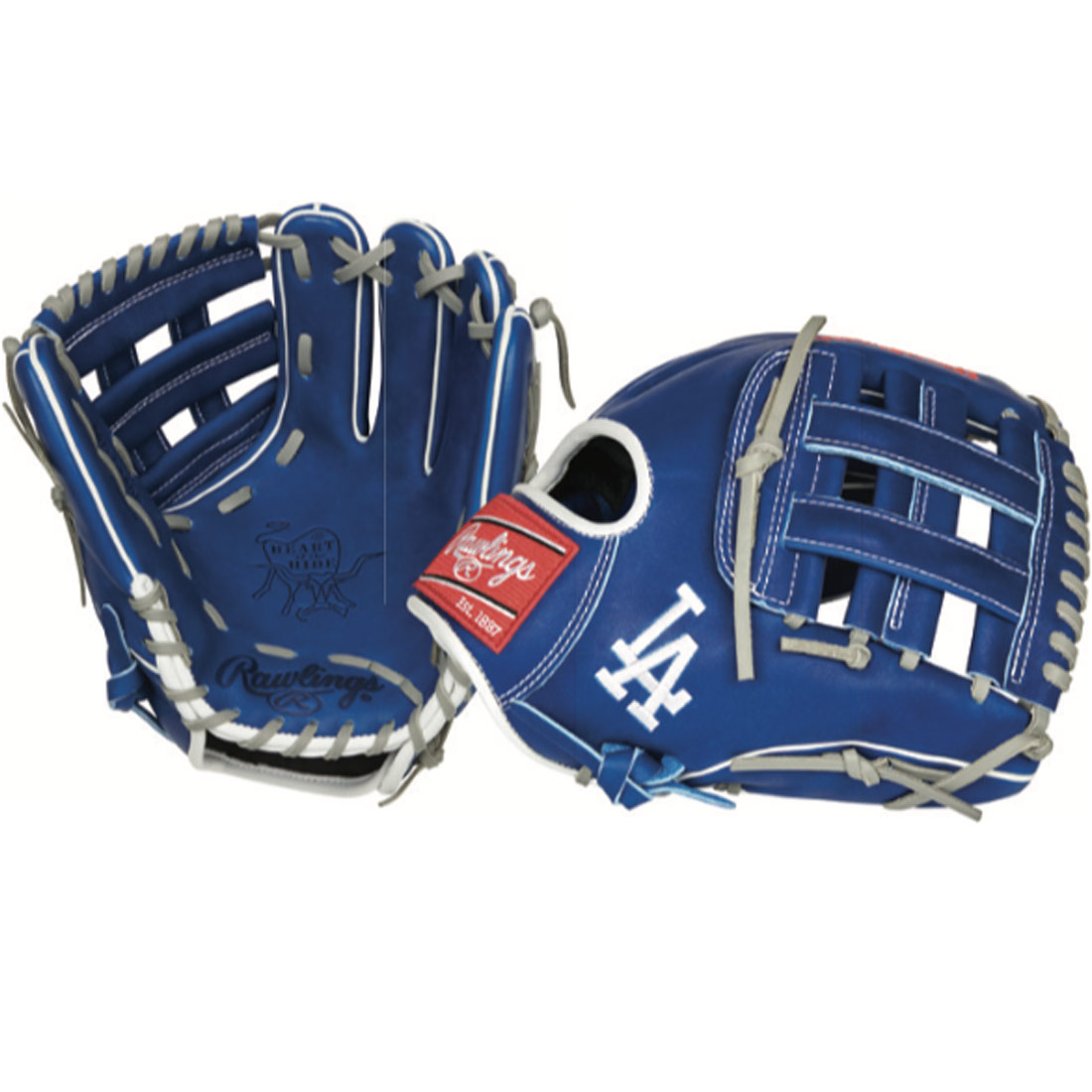 Rawlings Heart of the Hide DODGERS Baseball Glove 11.5\" PRO204-6LAD