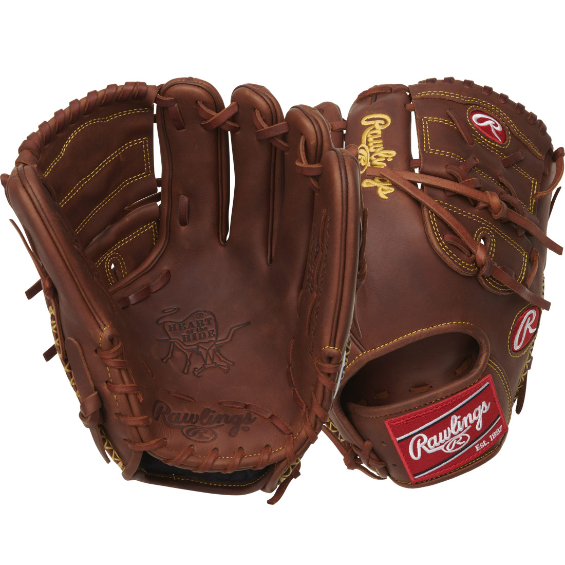 Rawlings Heart of the Hide Baseball Glove 11.75\" PRO205-9TI