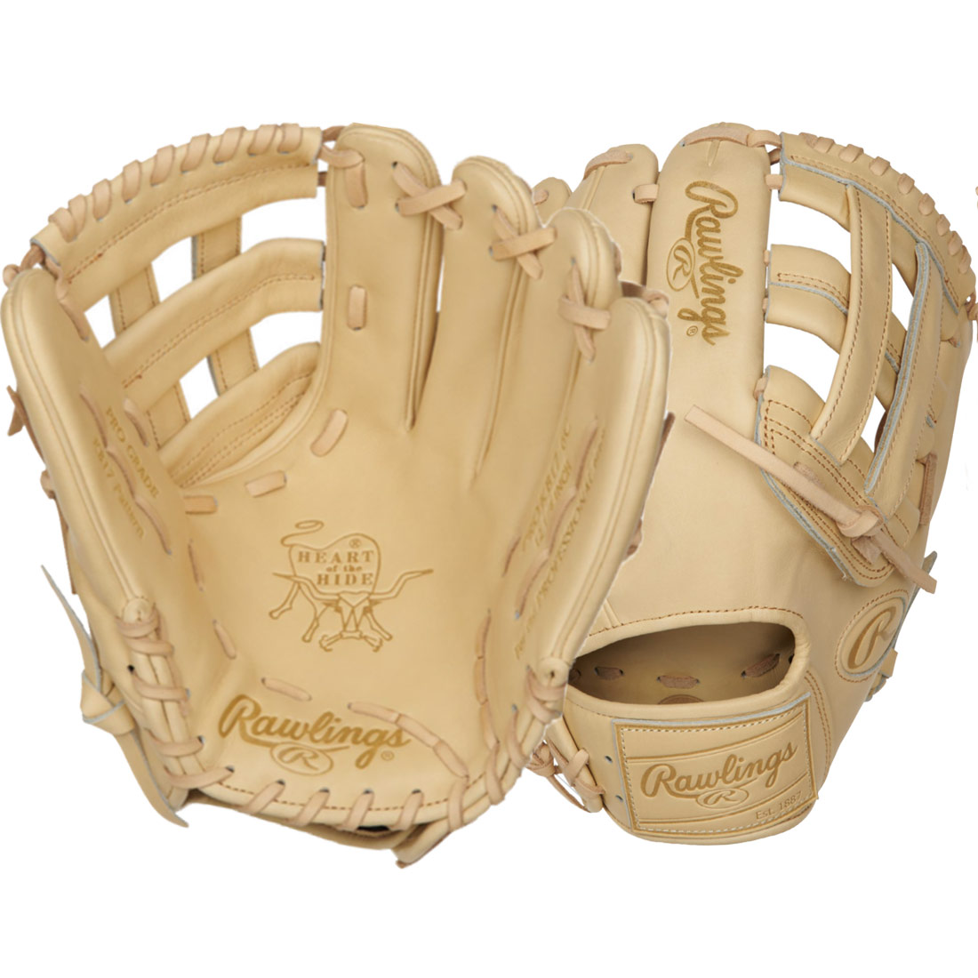 Rawlings Pro Label Heart of the Hide Kris Bryant Baseball Glove 12.25\" PROKB17-6C