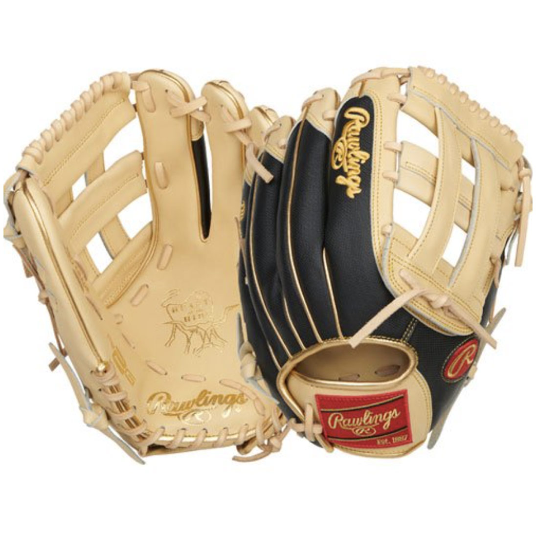 Rawlings Heart of the Hide Baseball Glove 12.5\" PROR3028U-6C