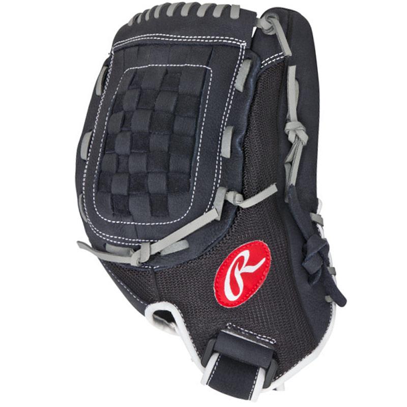 Rawlings Renegade Baseball/Slowpitch Softball Glove 12.5\" R125BGB