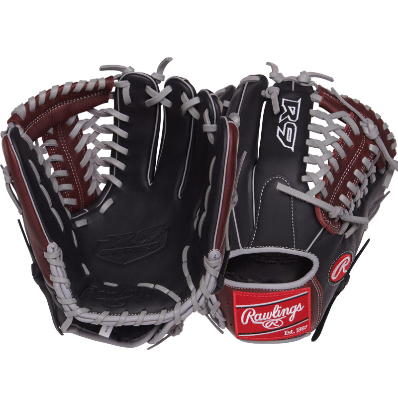 Rawlings R9 Series Baseball Glove 11.75\" R9205-4BSG