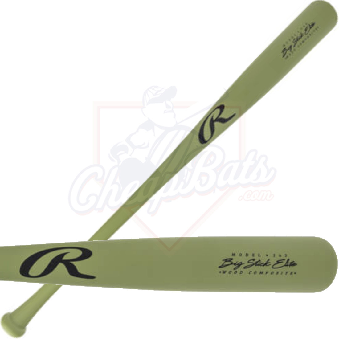 Rawlings Big Stick Elite 243 Maple/Bamboo Composite Wood Baseball Bat RBSC243