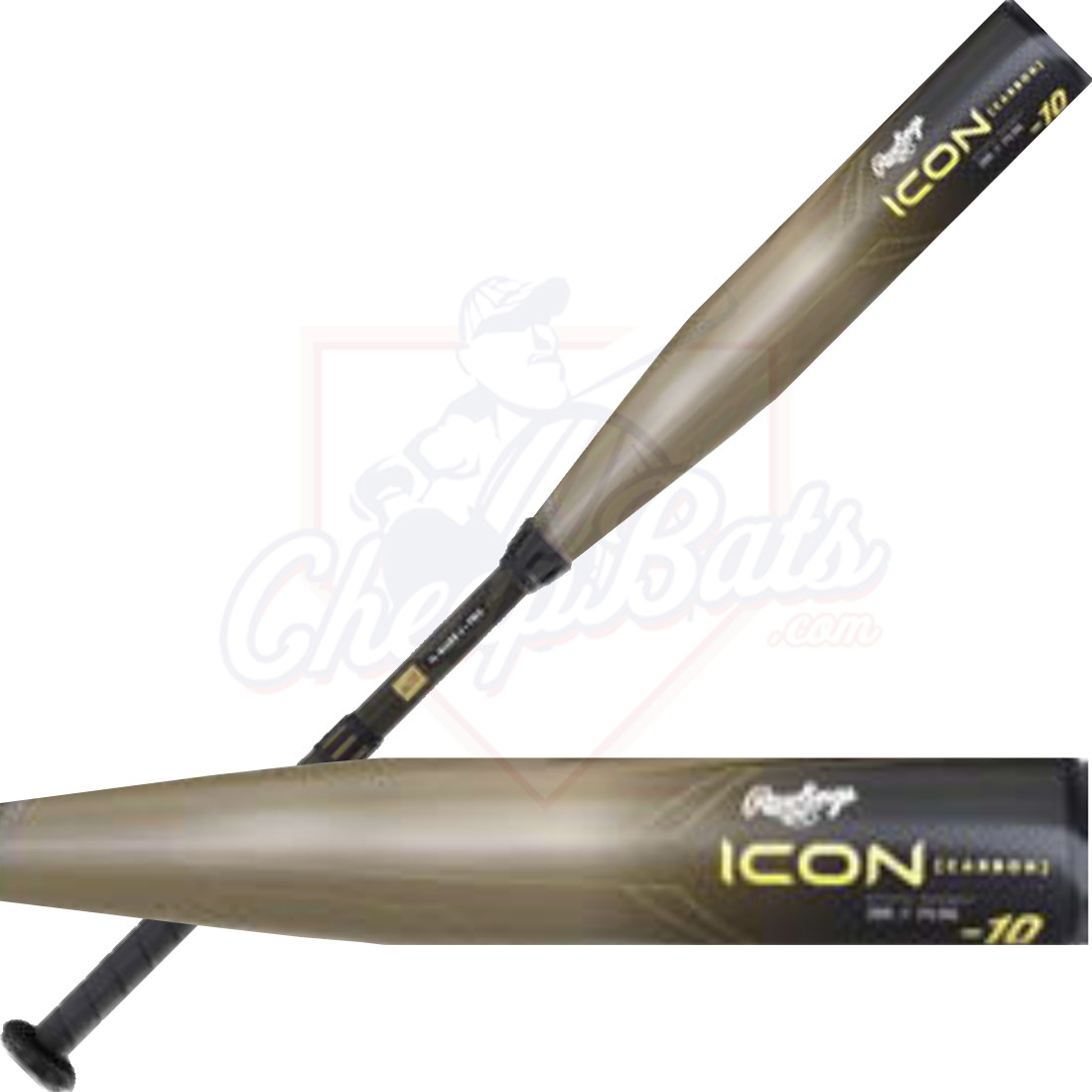 2023 Rawlings Icon Youth USSSA Baseball Bat -10oz RUT3I10