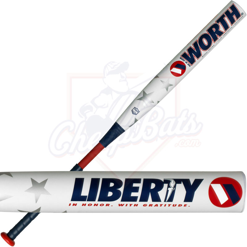 2017 Worth Liberty Slowpitch Softball Bat Balanced ASA SBLIBA