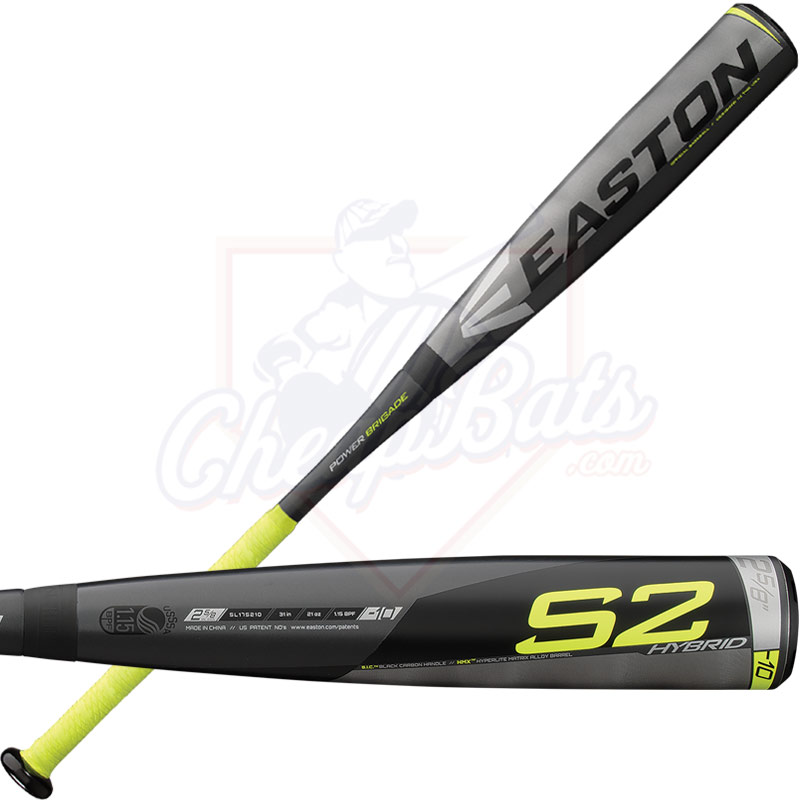 2017 Easton S2 Youth Big Barrel Baseball Bat -10oz SL17S210