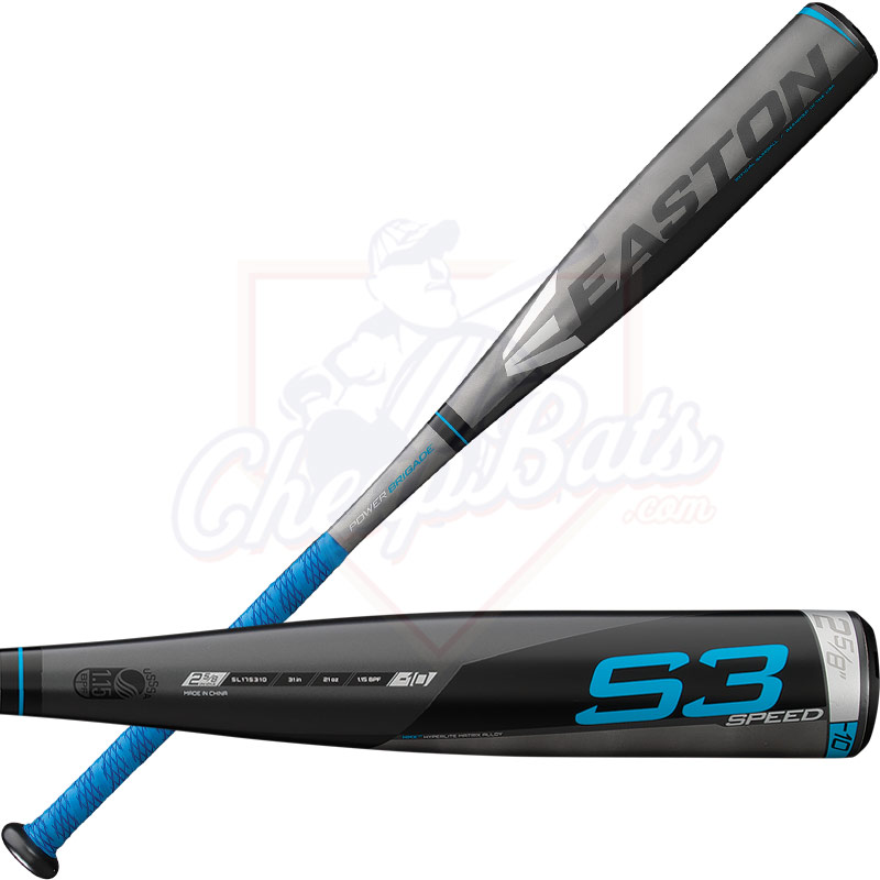 2017 Easton S3 Youth Big Barrel Baseball Bat -10oz SL17S310