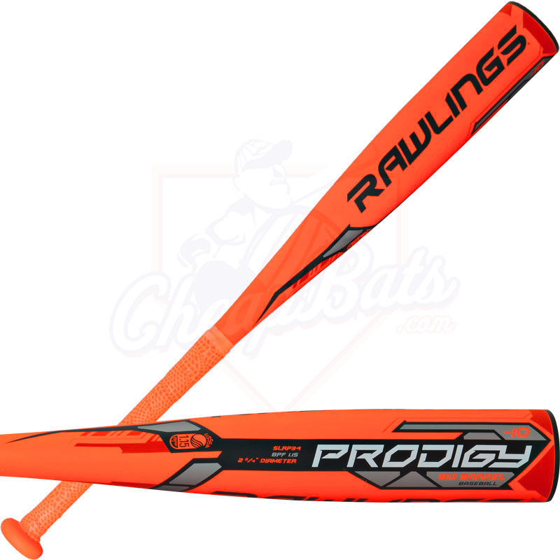 2016 Rawlings Prodigy Youth Big Barrel Baseball Bat 2 3/4\" -10oz SLRP34