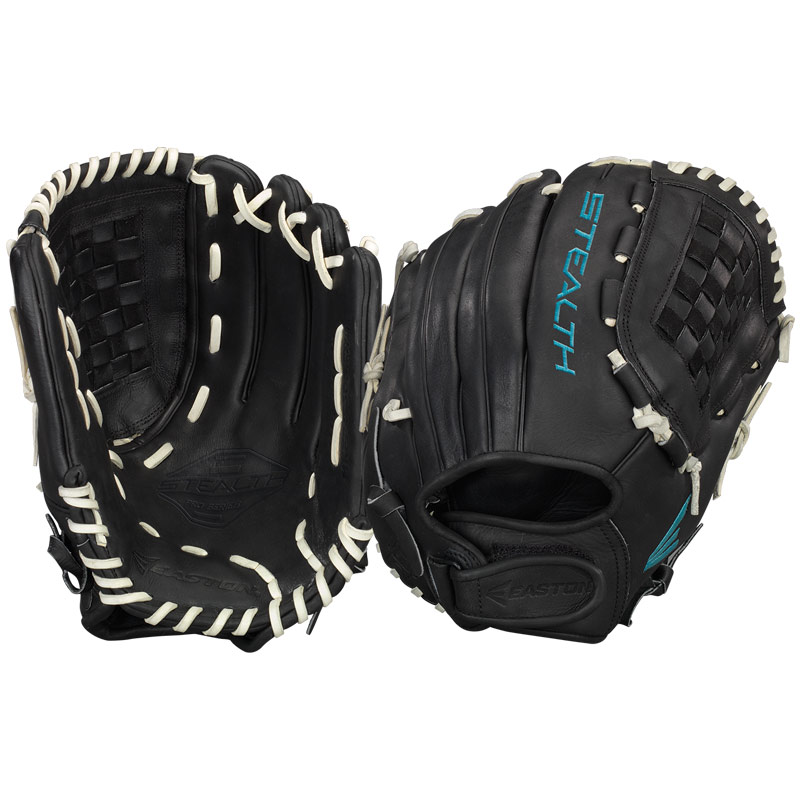 Easton Stealth Pro Fastpitch Softball Glove 12.5\" STFP1250BKWH