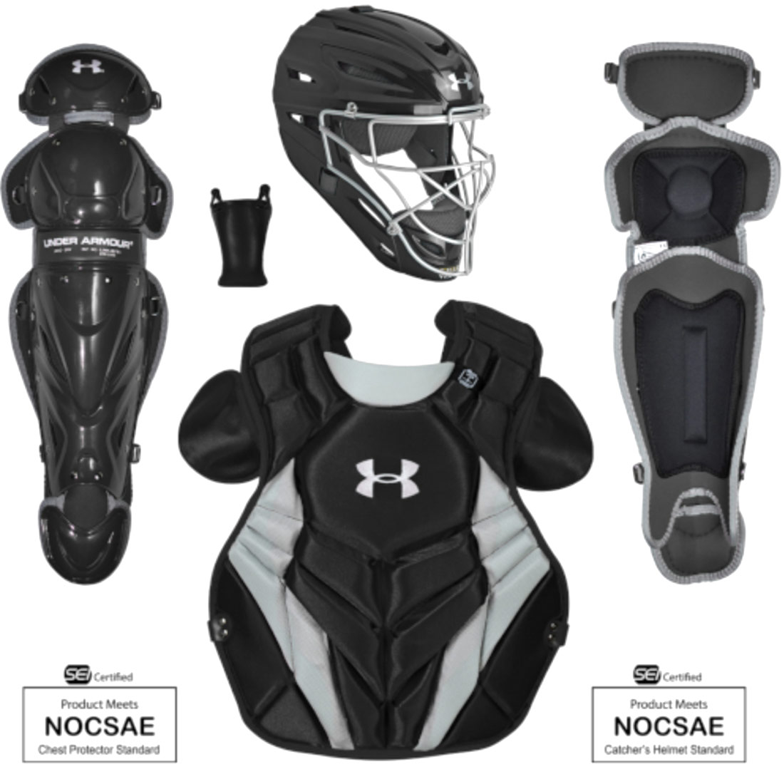 Under Armour Converge Victory Series Youth Catcher\'s Gear Set UACKCC4-JRVS